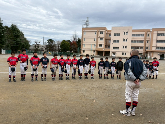 2025　練習納め　親子野球対決！！